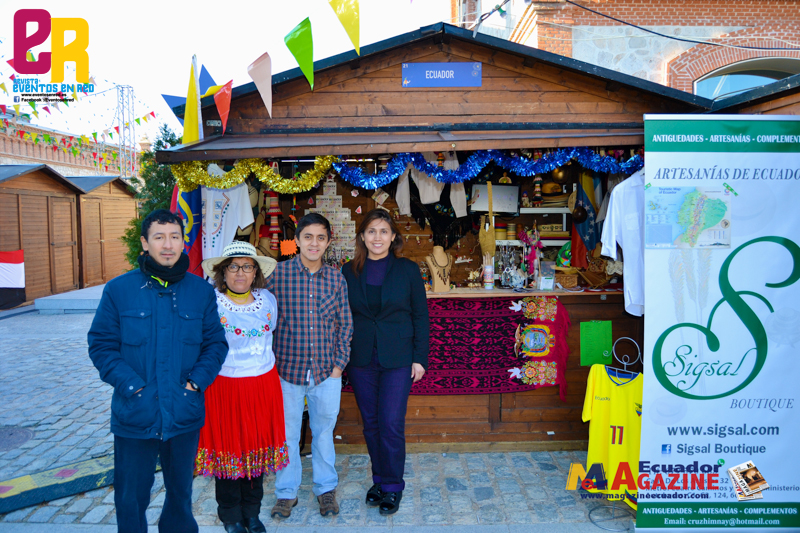 Así se está viviendo la Navideña Feria Internacional de las Culturas En el Matadero Madrid.