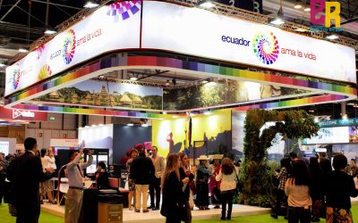 Ecuador presenta como el país de los cuatro mundos para el destino turístico en Fitur 2018 Madrid.