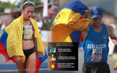 Morejón, Hurtado y Villalba ganaron oro en el Sudamericano y clasificaron al Mundial