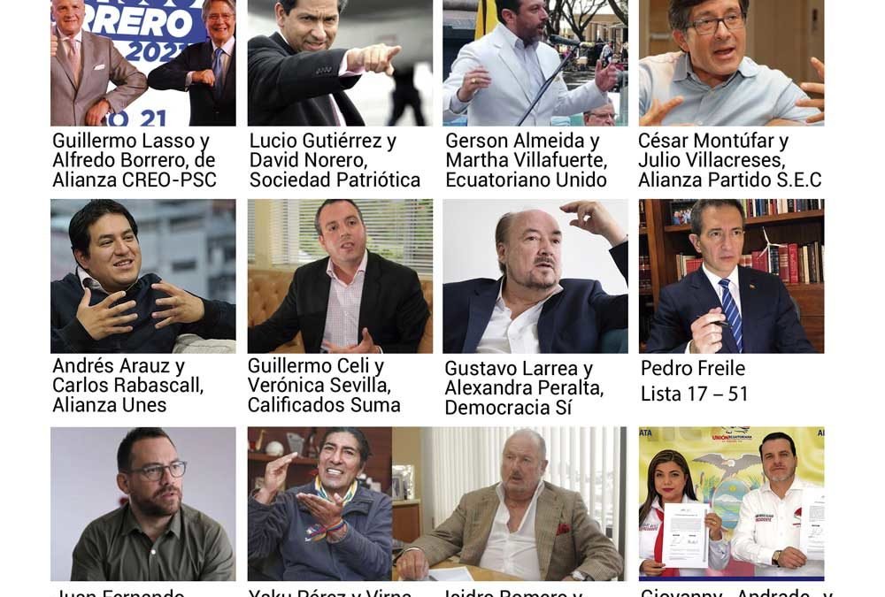 ¿Cómo recuperará el dinero público que se llevó la corrupción? Los 16 candidatos presidenciales de Ecuador,  esto es lo que responden