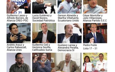 ¿Cómo recuperará el dinero público que se llevó la corrupción? Los 16 candidatos presidenciales de Ecuador,  esto es lo que responden