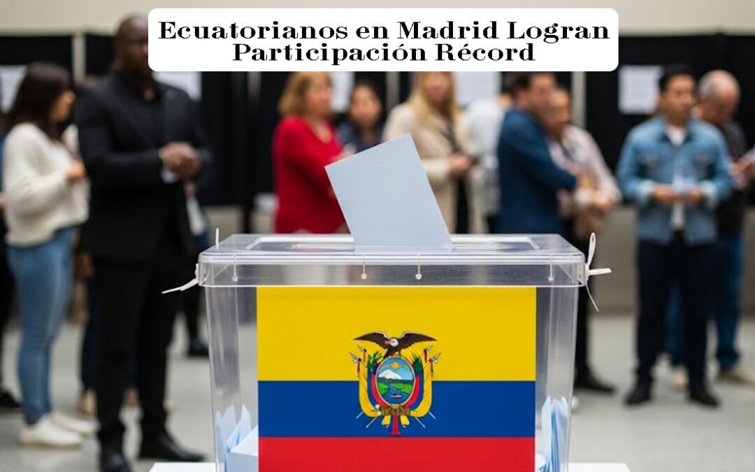 ¡Voto Histórico! Ecuatorianos en Madrid Logran Participación Récord en la Consulta Popular 2025